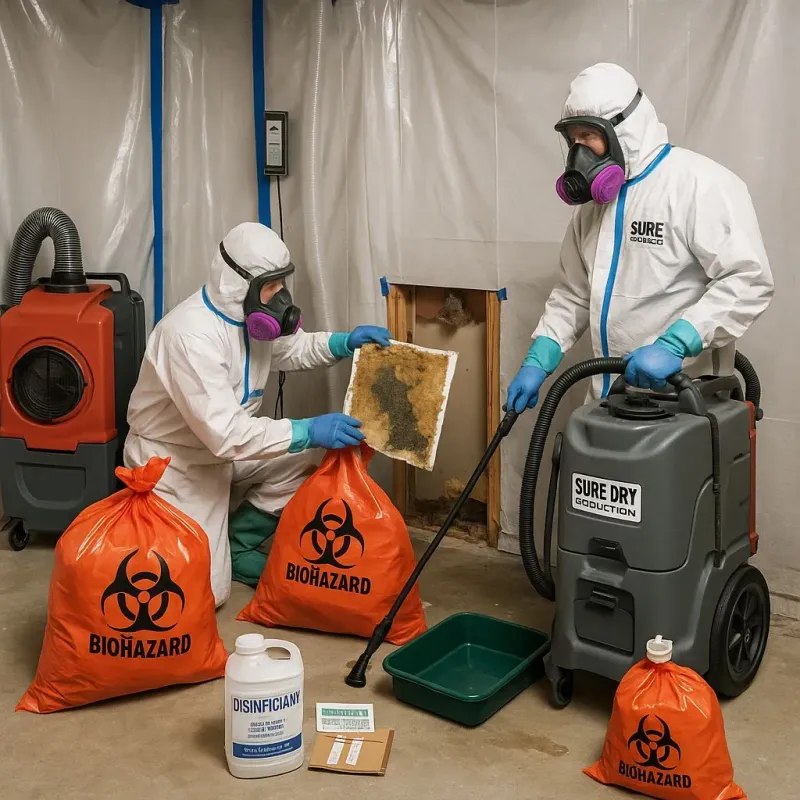 Contaminated Water Handling Protocols process in Hubbard, OH