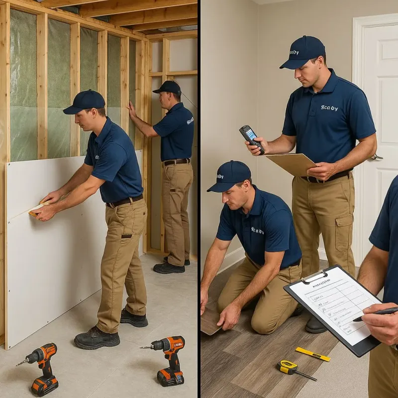 Repairs and Reconstruction process in Hubbard, OH